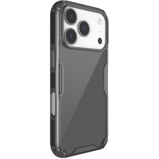 TPU чехол Nillkin Nature Pro Series для Apple iPhone 17 Pro Max (6.9") Черный (прозрачный)