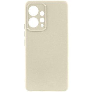 Чехол TPU GETMAN Liquid Silk Full Camera для Xiaomi Redmi 12 Песочный / Sand