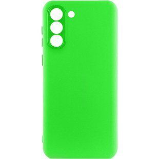Уценка Чехол Silicone Cover Lakshmi Full Camera (A) для Samsung Galaxy S23 FE Эстетический дефект / Салатовый / Neon green