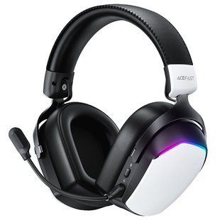 Уценка Накладные беспроводные наушники Acefast H11 Gaming Мятая упаковка / White