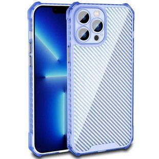 Чехол TPU Ease Carbon color series для Apple iPhone 13 Pro Max (6.7") Синий / Прозрачный