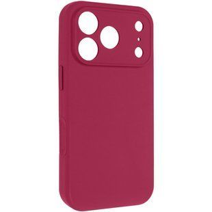 Чехол Silk Full Camera Protective (AA) NO LOGO для Apple iPhone 17 Pro Max / 18 Pro Max (6.9") Красный / Rose Red
