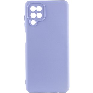 Чехол Silicone Cover Lakshmi Full Camera (AAA) для Samsung Galaxy M32 Сиреневый / Dasheen