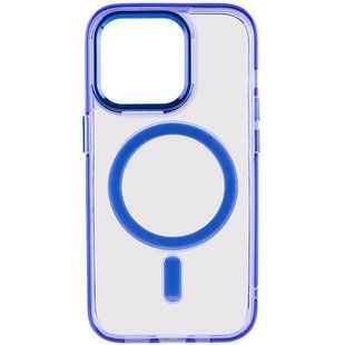 Чехол TPU Iris with MagSafe для Apple iPhone 13 Pro Max (6.7") Синий