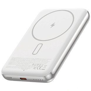Портативное ЗУ Power Bank WIWU P089 Seraph PD20W с БЗУ 10000 mAh Silver