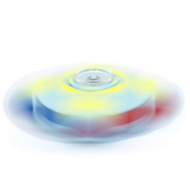 Детская интерактивная головоломка Rubik's Cube Fingertips Spinner Water Blue