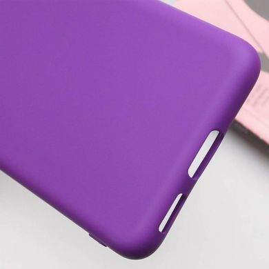 Чехол TPU GETMAN Liquid Silk Full Camera для Samsung Galaxy S22+ Фиолетовый / Purple