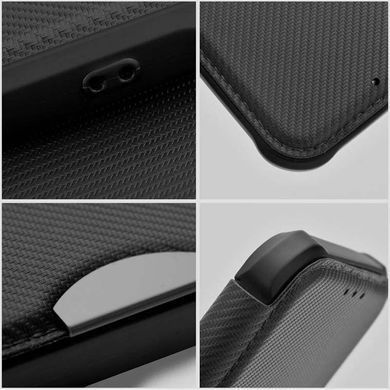 Кожаный чехол-книжка GETMAN Razor (PU) для Samsung Galaxy A35 Black