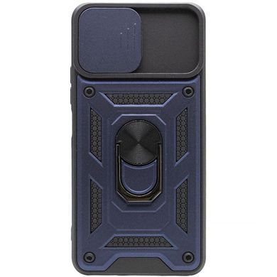 Чохол Ummi Camshield Serge Ring для Xiaomi Mi 11 Lite Синій / Navy