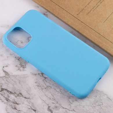 Силіконовий чохол Candy для Apple iPhone 13 mini (5.4") Блакитний