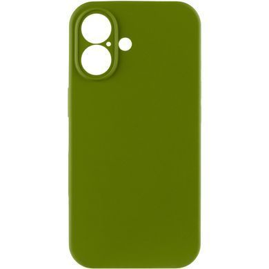 Чохол Silk Full Camera Protective (AA) NO LOGO для Apple iPhone 17 (6.3") Зелений / Dark Olive