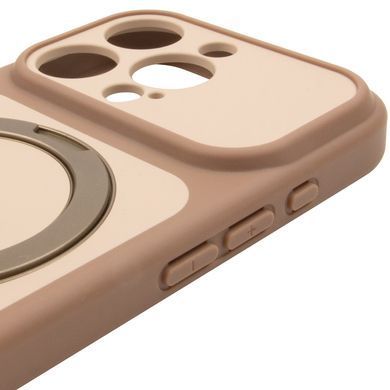 Чохол Ummi Full Camera with MagSafe HQ Ring для Apple iPhone 16 Pro (6.3") Brown Gold