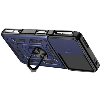 Ударопрочный чехол Camshield Serge Ring для Xiaomi Poco F4 GT Синий
