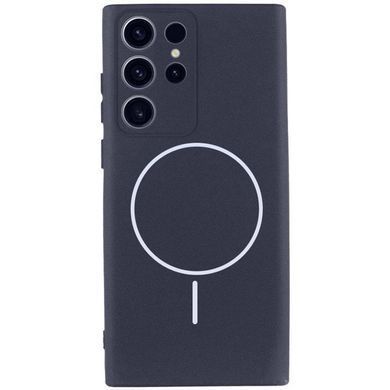 Чохол Silicone Cover Lakshmi Full Camera (AA) with Magnetic Fit для Samsung Galaxy S23 Ultra Темно-синій / Midnight blue