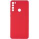 Силиконовый чехол Candy Full Camera для Xiaomi Redmi Note 8 Красный / Camellia фото 1