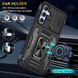 Ударопрочный чехол Camshield Army Ring для Samsung Galaxy S22 Черный / Black фото 2
