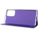 Кожаный чехол книжка GETMAN Elegant (PU) для TECNO Camon 19 Pro Фиолетовый фото 5