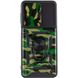 Ударопрочный чехол Camshield Serge Ring Camo для Samsung Galaxy A13 4G Зеленый / Army Green фото 2