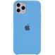 Чохол Silicone Case (AA) для Apple iPhone 11 Pro Max (6.5") Блакитний / Cornflower фото 1