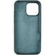 Чехол Silicone Case Full Protective (AA) NO LOGO для Apple iPhone 16 Pro Max (6.9") Зеленый / Cyprus Green фото 6
