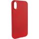 TPU чохол Bonbon Metal Style для Apple iPhone XR (6.1") Червоний / Red фото 2