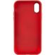 TPU чехол Bonbon Metal Style для Apple iPhone XR (6.1") Красный / Red фото 3