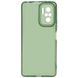 Чехол TPU Starfall Clear для Xiaomi Redmi Note 10 / Note 10s Зеленый фото 2