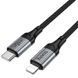 Дата кабель Hoco X121 Nuevo Type-C to Lightning 27W (1.5m) Black фото 5