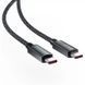 Дата кабель Acefast C19-03 Type-C to Type-C 60W (1.2m) Black фото 4