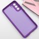 Чехол TPU GETMAN Liquid Silk Full Camera для Samsung Galaxy S22+ Фиолетовый / Purple фото 3