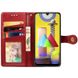 Кожаный чехол книжка GETMAN Gallant (PU) для Xiaomi Redmi Note 11 (Global) / Note 11S Красный фото 3