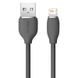 Дата кабель Baseus Jelly Liquid Silica Gel USB to Lightning 2.4A (1.2m) (CAGD000001) Black фото 1