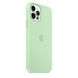 Чехол Silicone Case Full Protective (AA) для Apple iPhone 13 Pro Max (6.7") Зеленый / Pistachio фото 2