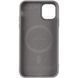 TPU чохол Carbon Protective with Magnetic Fit для Apple iPhone 13 / 14 (6.1") Grey фото 3