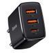 СЗУ Baseus Compact Quick Charger PD30W+QC3.0 (2USB-A/1C) (CCXJ-E) Черный фото 1