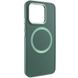 TPU чехол Bonbon Metal Style with MagSafe для Xiaomi 14 Зеленый / Army Green фото 1