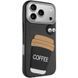 Чохол TPU Leather Toys для Apple iPhone 17 Pro (6.3") Coffee / Black