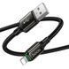 Дата кабель Hoco X127 Exceed USB to Lightning 12W (1m) Black фото 5