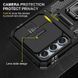 Ударопрочный чехол Camshield Army Ring для Samsung Galaxy S22 Черный / Black фото 4