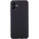 Чохол TPU GETMAN Liquid Silk Full Camera для Samsung Galaxy A06 Чорний / Black фото 1