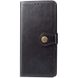 Кожаный чехол книжка GETMAN Gallant (PU) для Motorola Moto G54 Черный фото 1