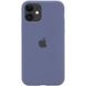 Чехол Silicone Case Full Protective (AA) для Apple iPhone 11 (6.1") Темный Синий / Midnight Blue фото 1