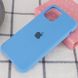 Чехол Silicone Case (AA) для Apple iPhone 11 Pro Max (6.5") Голубой / Cornflower фото 2