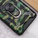Ударопрочный чехол Camshield Serge Ring Camo для Samsung Galaxy A13 4G Зеленый / Army Green фото 4