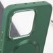 TPU чехол Bonbon Metal Style with MagSafe для Xiaomi 14 Зеленый / Army Green фото 5
