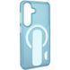 Чехол PC Soft Mist with Magnetic Fit для Samsung Galaxy S25 / S24 Light Blue