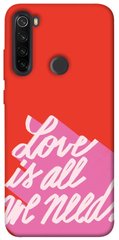 Чехол itsPrint Love is all need для Xiaomi Redmi Note 8T