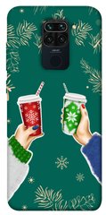 Чохол itsPrint Winter drinks для Xiaomi Redmi Note 9 / Redmi 10X
