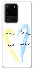 Чехол itsPrint Make love not war для Samsung Galaxy S20 Ultra