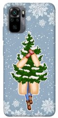 Чехол itsPrint Christmas tree для Xiaomi Redmi Note 10 / Note 10s